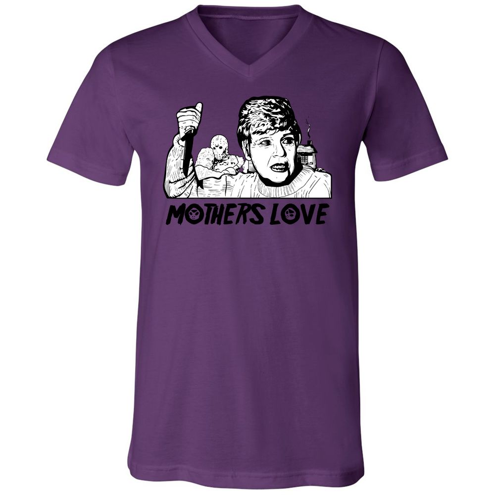 Unisex V-Neck T-Shirt - 9K87UWFA - Team Purple - 2