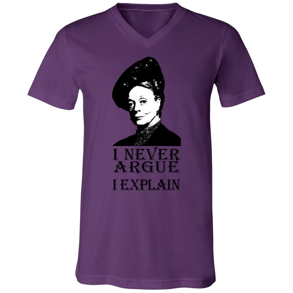 I never argue - Team Purple - 2