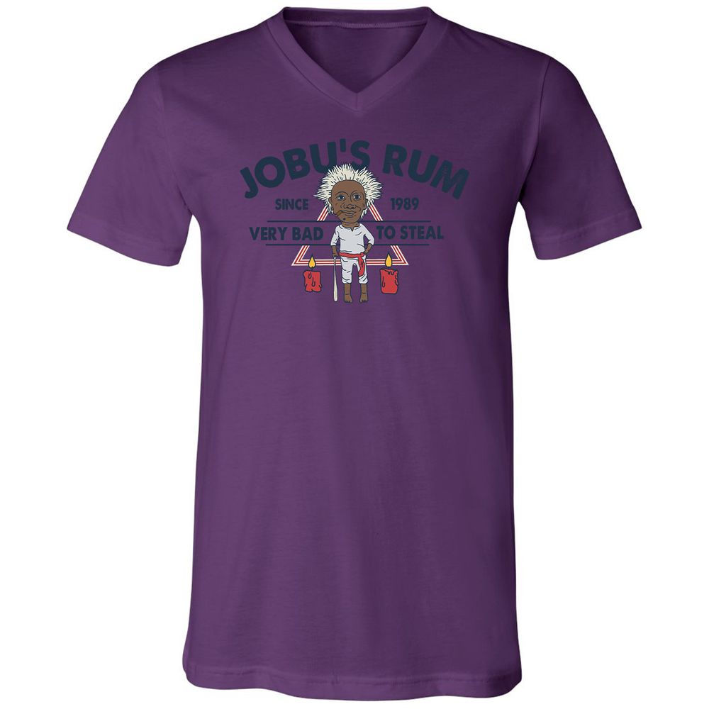 Unisex V-Neck T-Shirt - TJ724RGP - Team Purple - 2