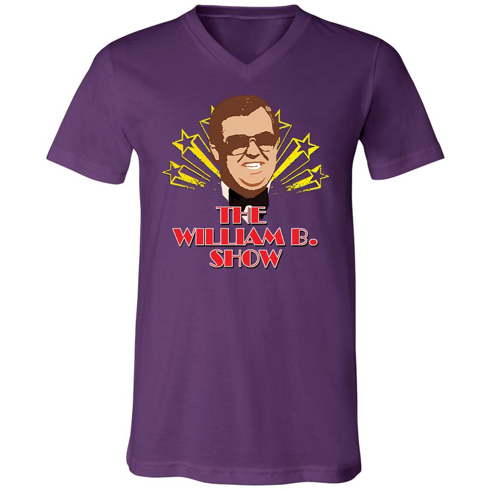 Unisex V-Neck T-Shirt - VN45R217 - Team Purple - 2