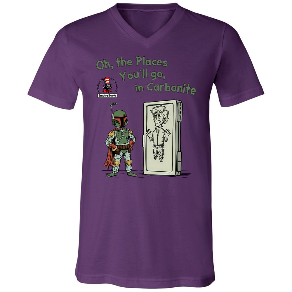 Unisex V-Neck T-Shirt - 1AVBPXN4 - Team Purple - 2