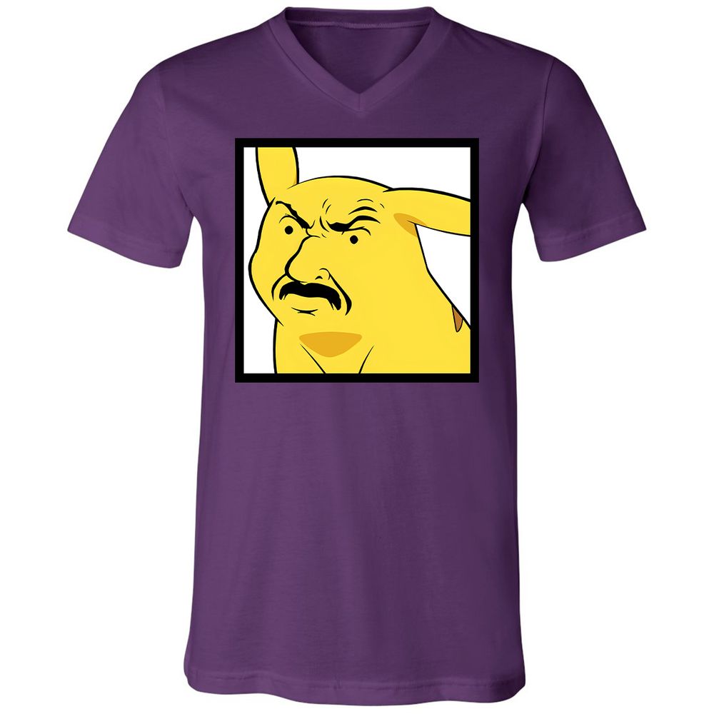 Unisex V-Neck T-Shirt - 8UB9DNPS - Team Purple - 2