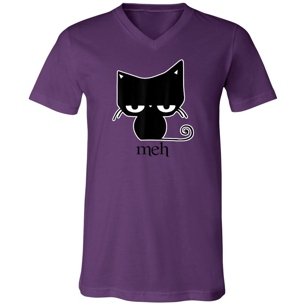 Unisex V-Neck T-Shirt - 45XLSN3Y - Team Purple - 2