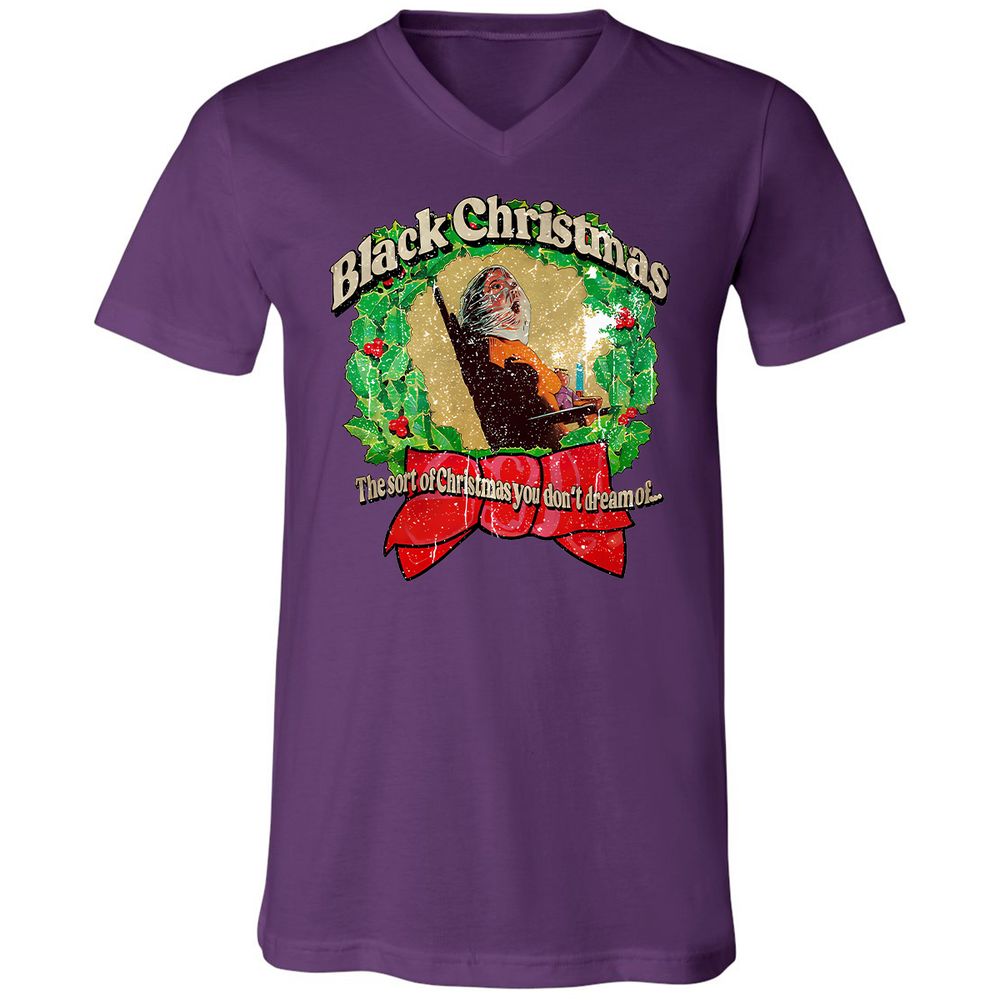 Unisex V-Neck T-Shirt - FBB182PE - Team Purple - 2