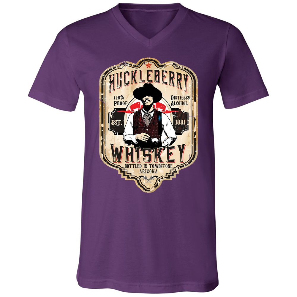 Huckleberry Whiskey Label - Team Purple - 2