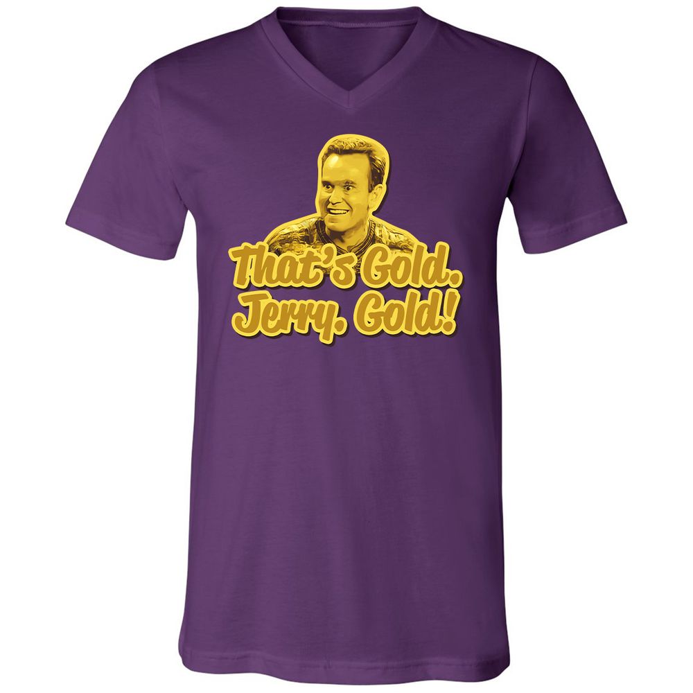 Unisex V-Neck T-Shirt - NXKD3H21 - Team Purple - 2