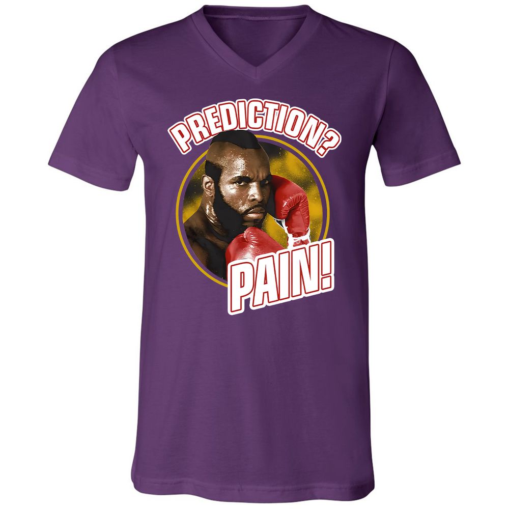 Unisex V-Neck T-Shirt - CCSXLU9P - Team Purple - 2