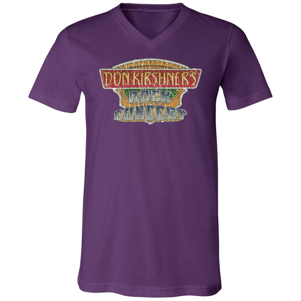 Unisex V-Neck T-Shirt - 5MJ4BWBX - Team Purple - 2
