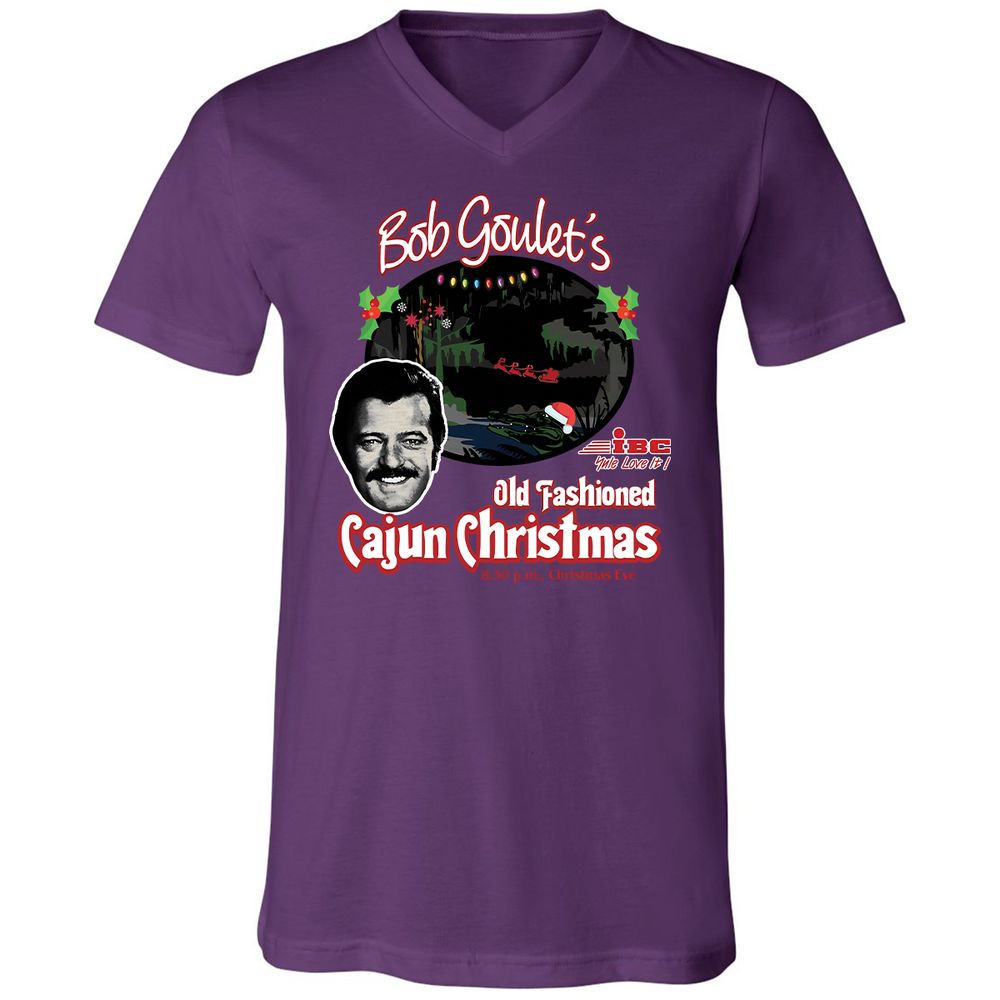 Unisex V-Neck T-Shirt - 9S88ZTGC - Team Purple - 2