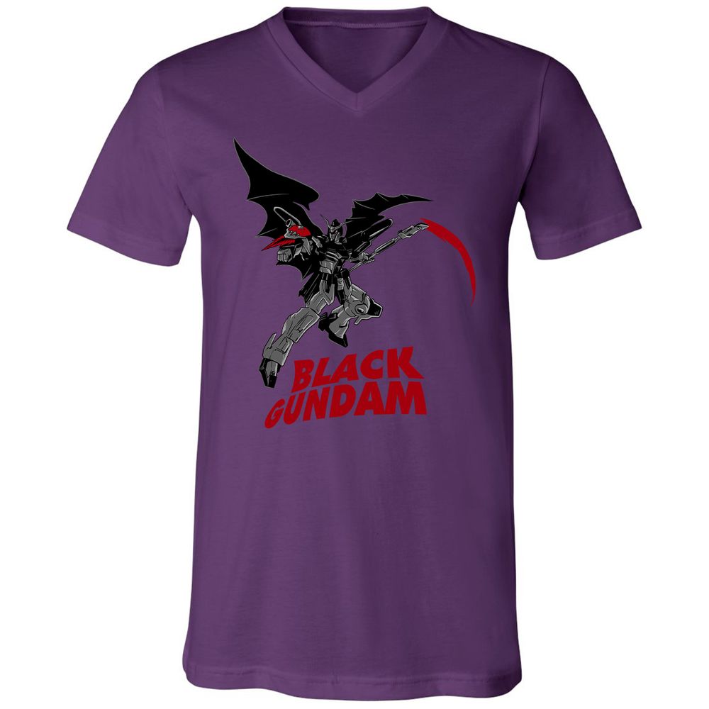 Unisex V-Neck T-Shirt - 1HRLHV6P - Team Purple - 2