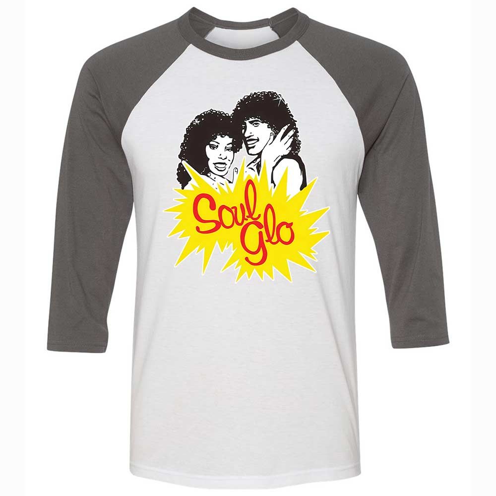 Unisex 3/4 Baseball Tee - K2T9B9A5 - White/Asphalt - 2