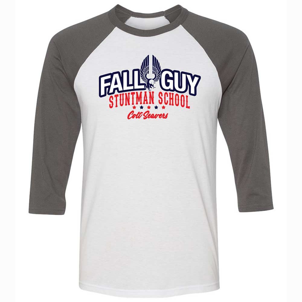 Unisex 3/4 Baseball Tee - N1XDYFEF - White/Asphalt - 2