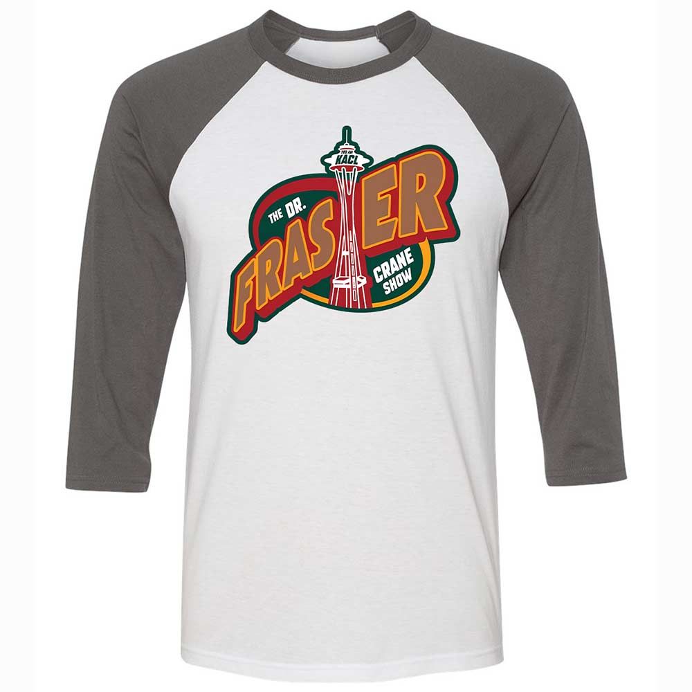 Unisex 3/4 Baseball Tee - DVMZ1VVC - White/Asphalt - 2