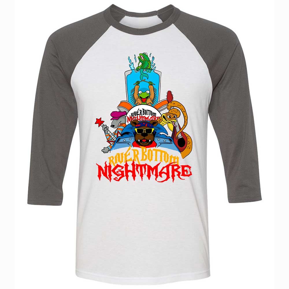 The River Bottom Nightmare Band - White/Asphalt - 2