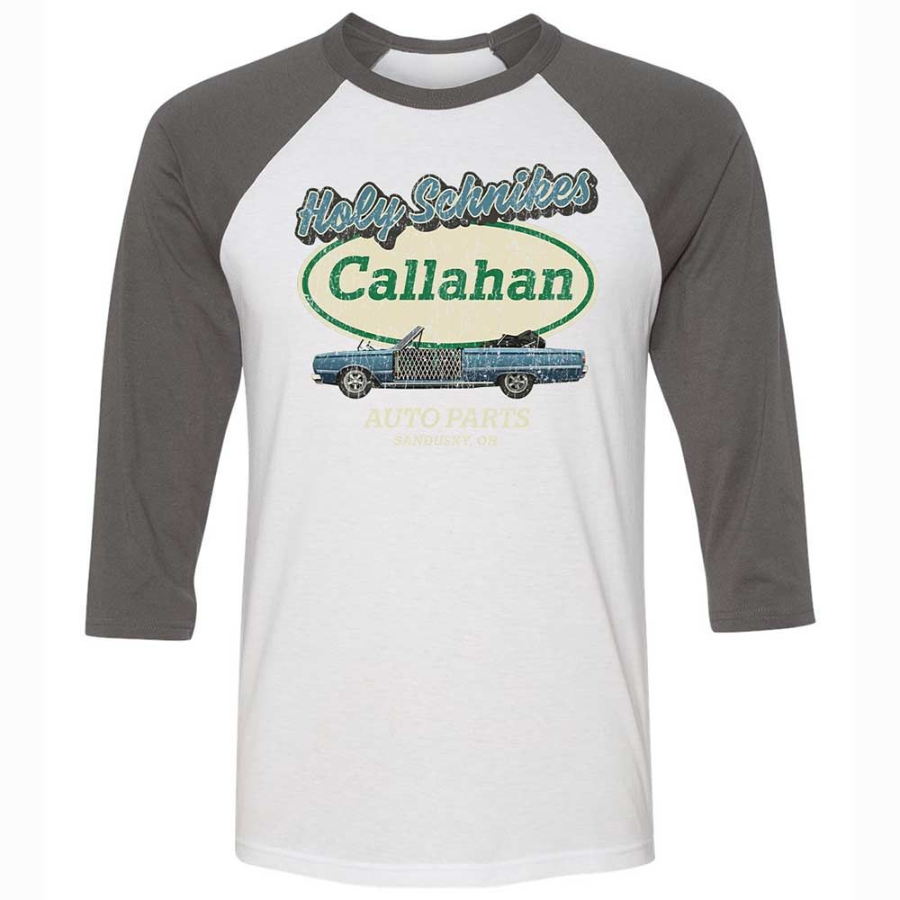Unisex 3/4 Baseball Tee - BBW8S2XT - White/Asphalt - 2