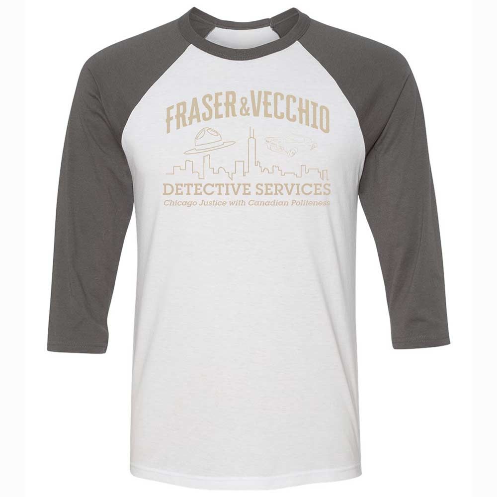 Unisex 3/4 Baseball Tee - LUMG52UP - White/Asphalt - 2