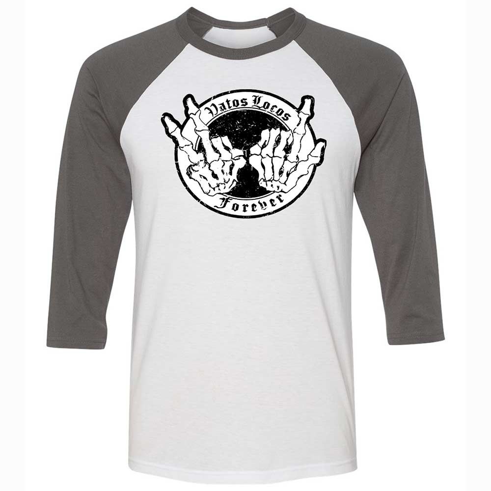 Vatos Locos Forever - White/Asphalt - 2
