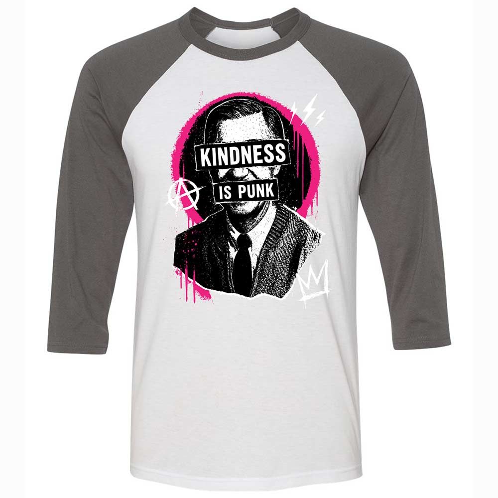 Kindness is Punk - White/Asphalt - 2