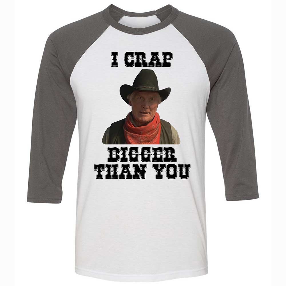 I Crap Bigger Than You - White/Asphalt - 2