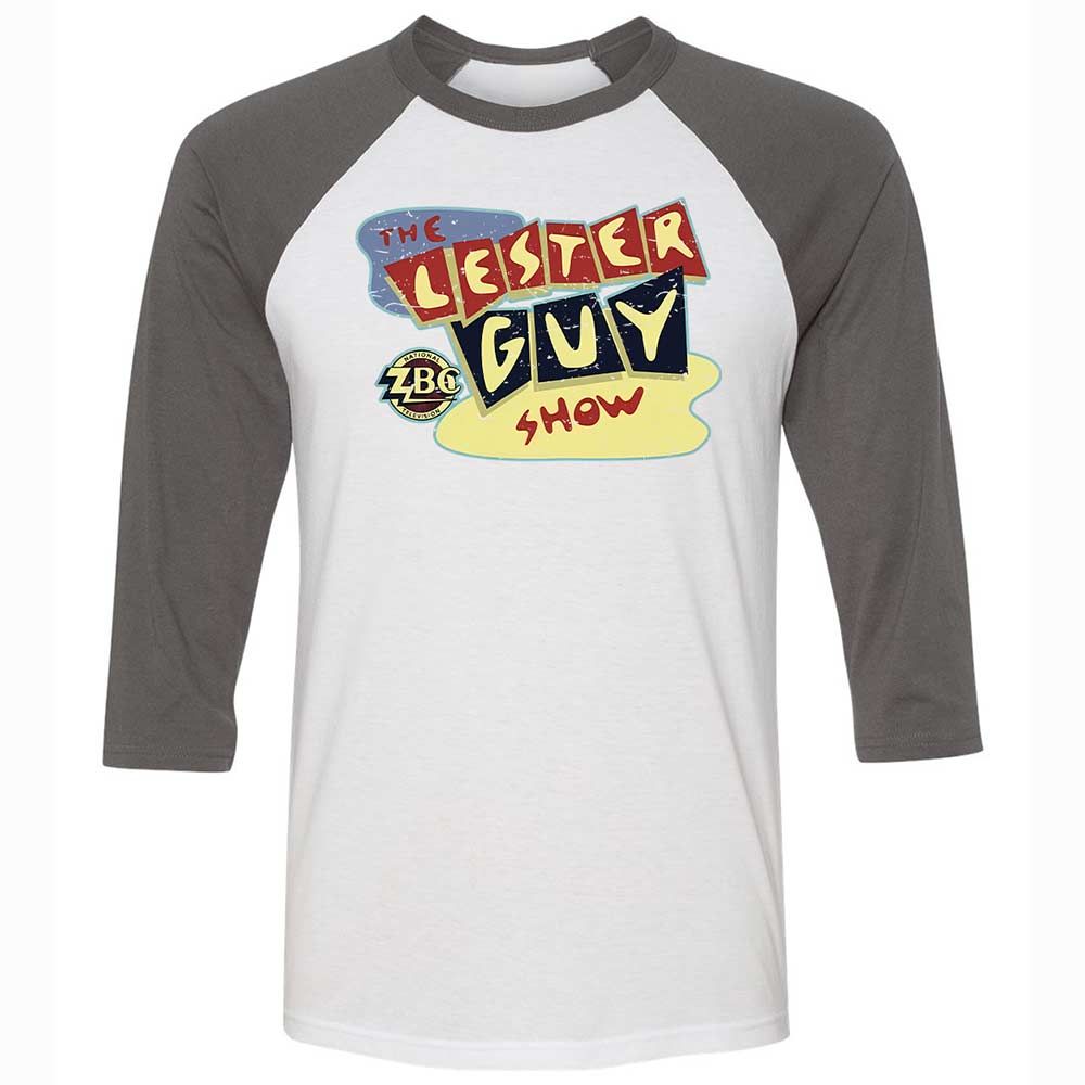 Unisex 3/4 Baseball Tee - K53ZMG8R - White/Asphalt - 2