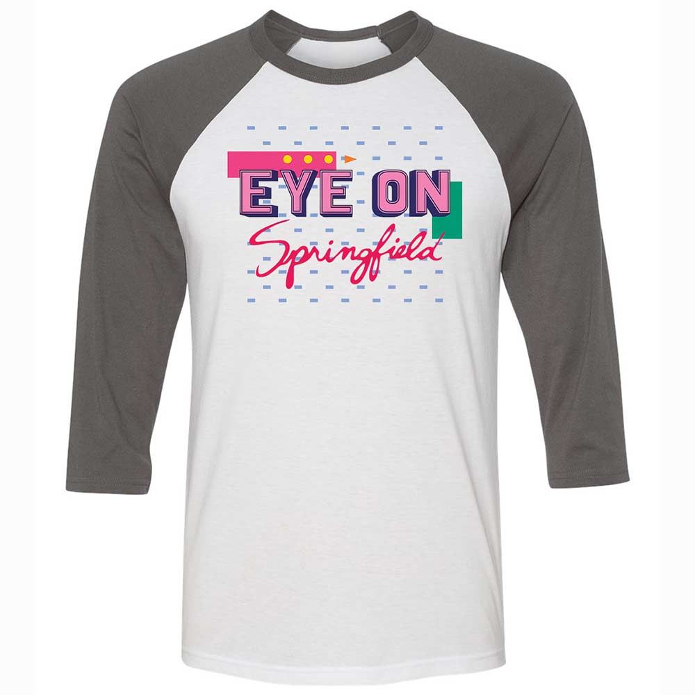 Eye On Springfield - White/Asphalt - 2