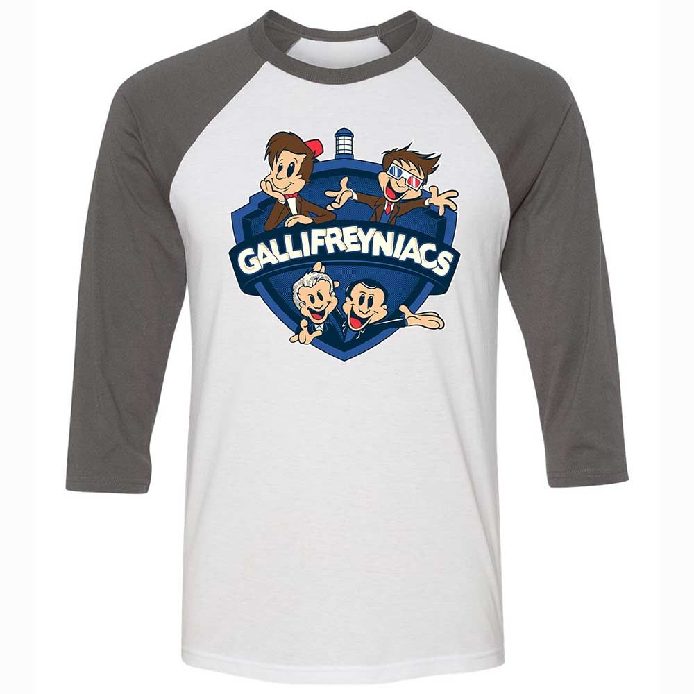 Gallifreyniacs - White/Asphalt - 2