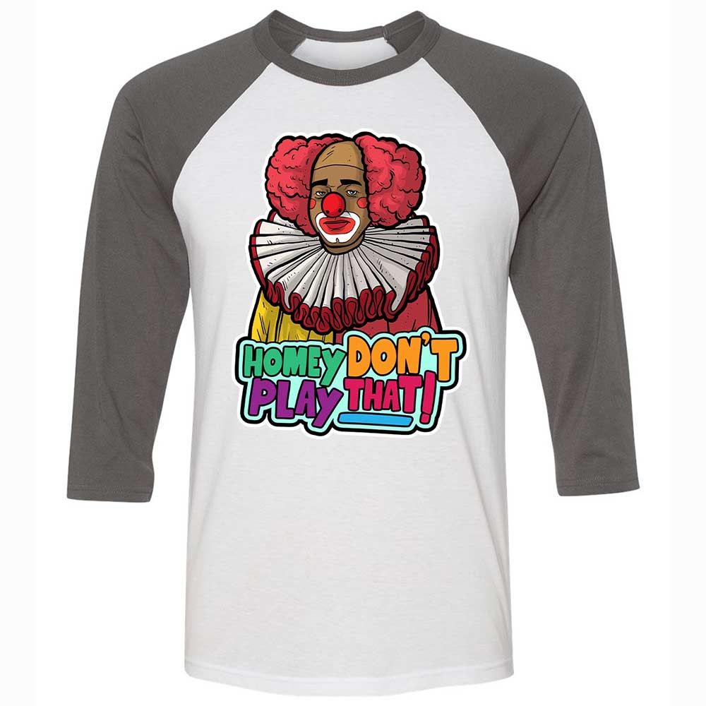 Homey Don't Play That - White/Asphalt - 2