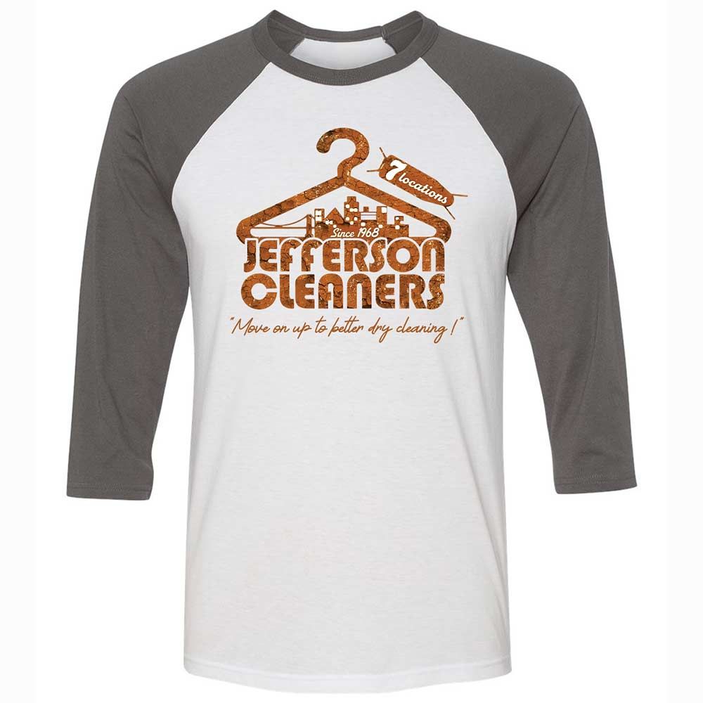 Unisex 3/4 Baseball Tee - XWF1TBD3 - White/Asphalt - 2