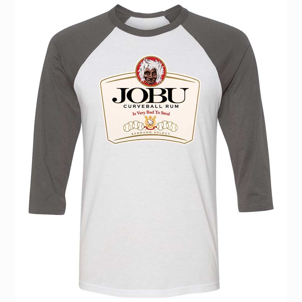 Unisex 3/4 Baseball Tee - 6XR5SKP3 - White/Asphalt - 2