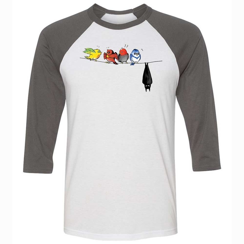 Bat Family - White/Asphalt - 2
