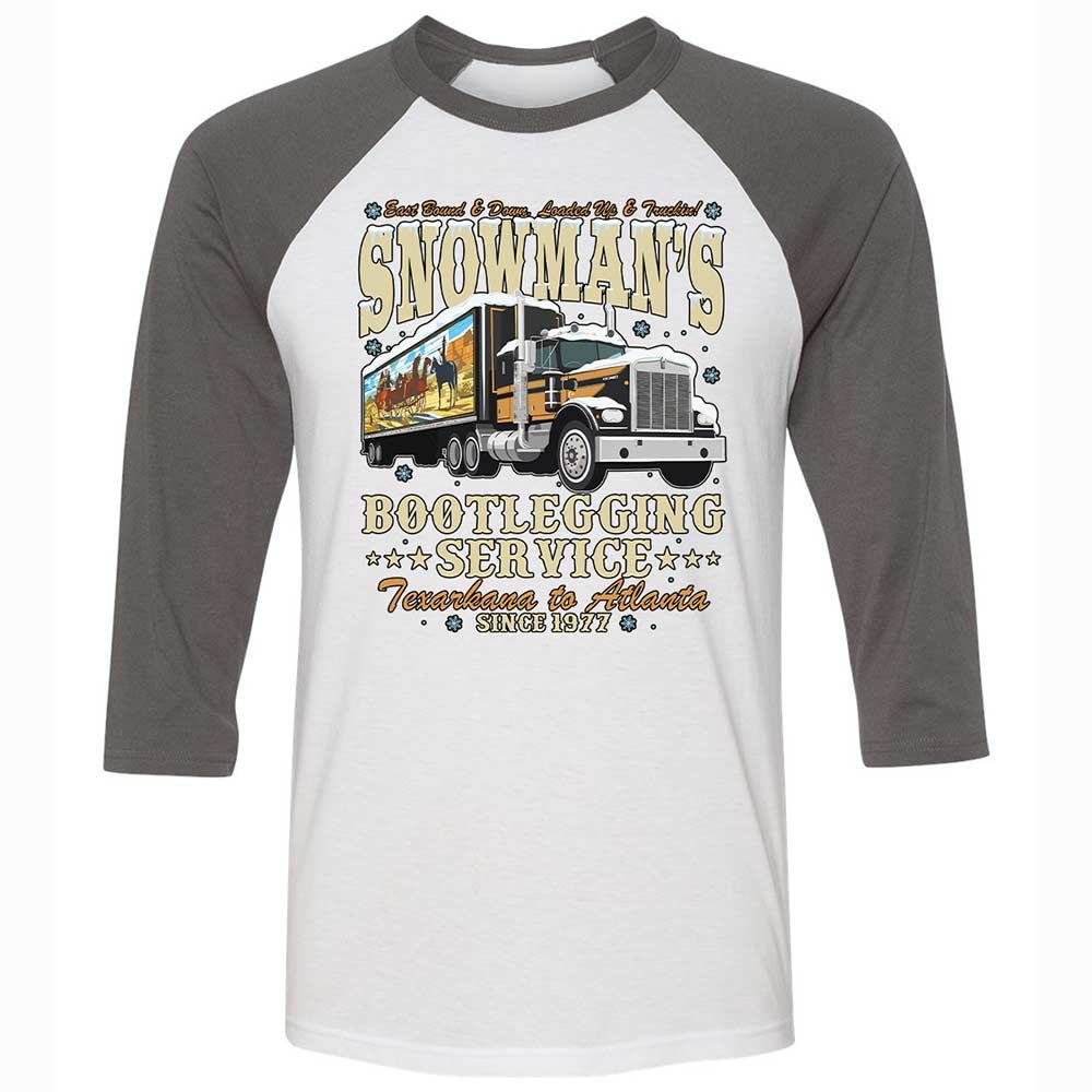 Snowman's Bootlegging Service - White/Asphalt - 2