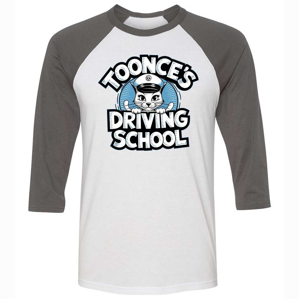 Unisex 3/4 Baseball Tee - JGHUGYCB - White/Asphalt - 2