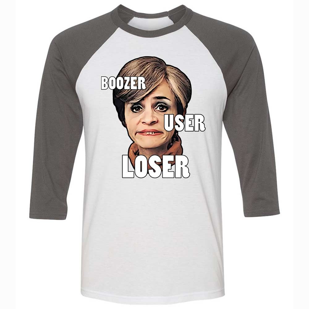 I was a boozer, a user, and a loser - White/Asphalt - 2