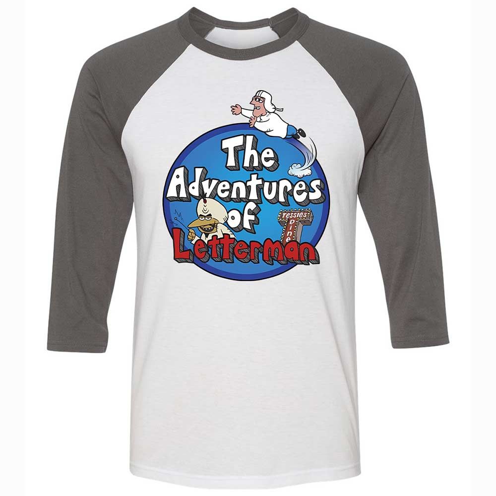 The Adventures of Letterman - White/Asphalt - 2