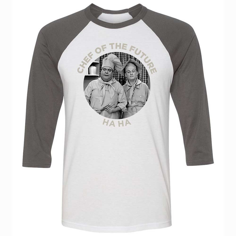Unisex 3/4 Baseball Tee - 8RYLLW4U - White/Asphalt - 2
