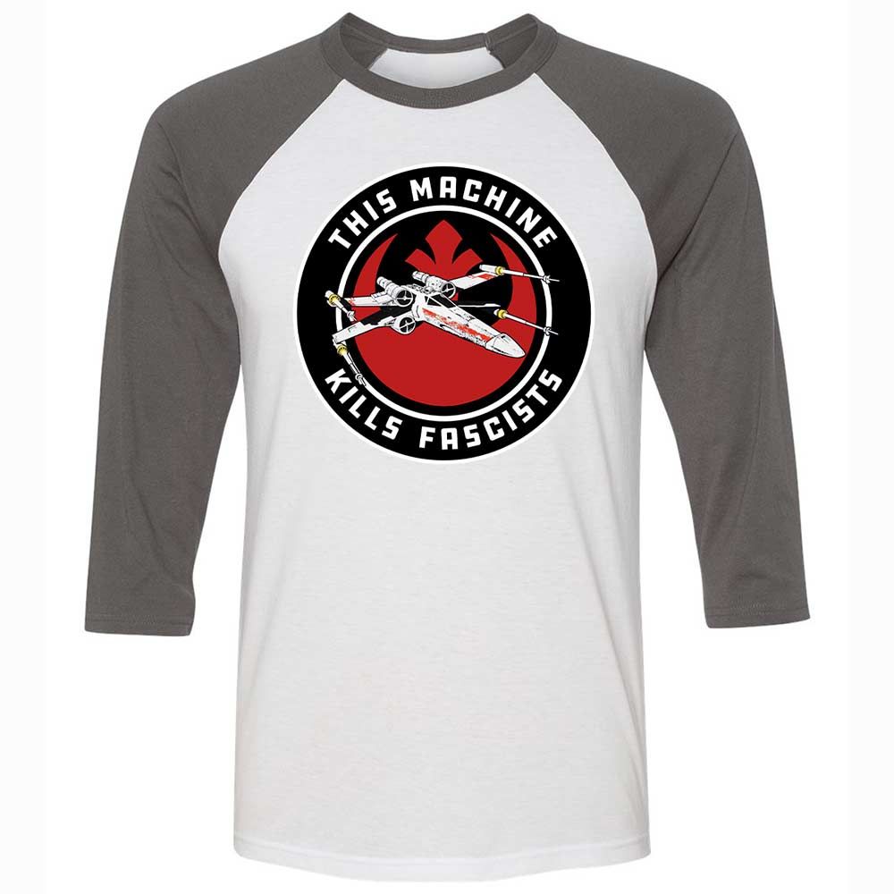 This Machine Kills Fascists - White/Asphalt - 2