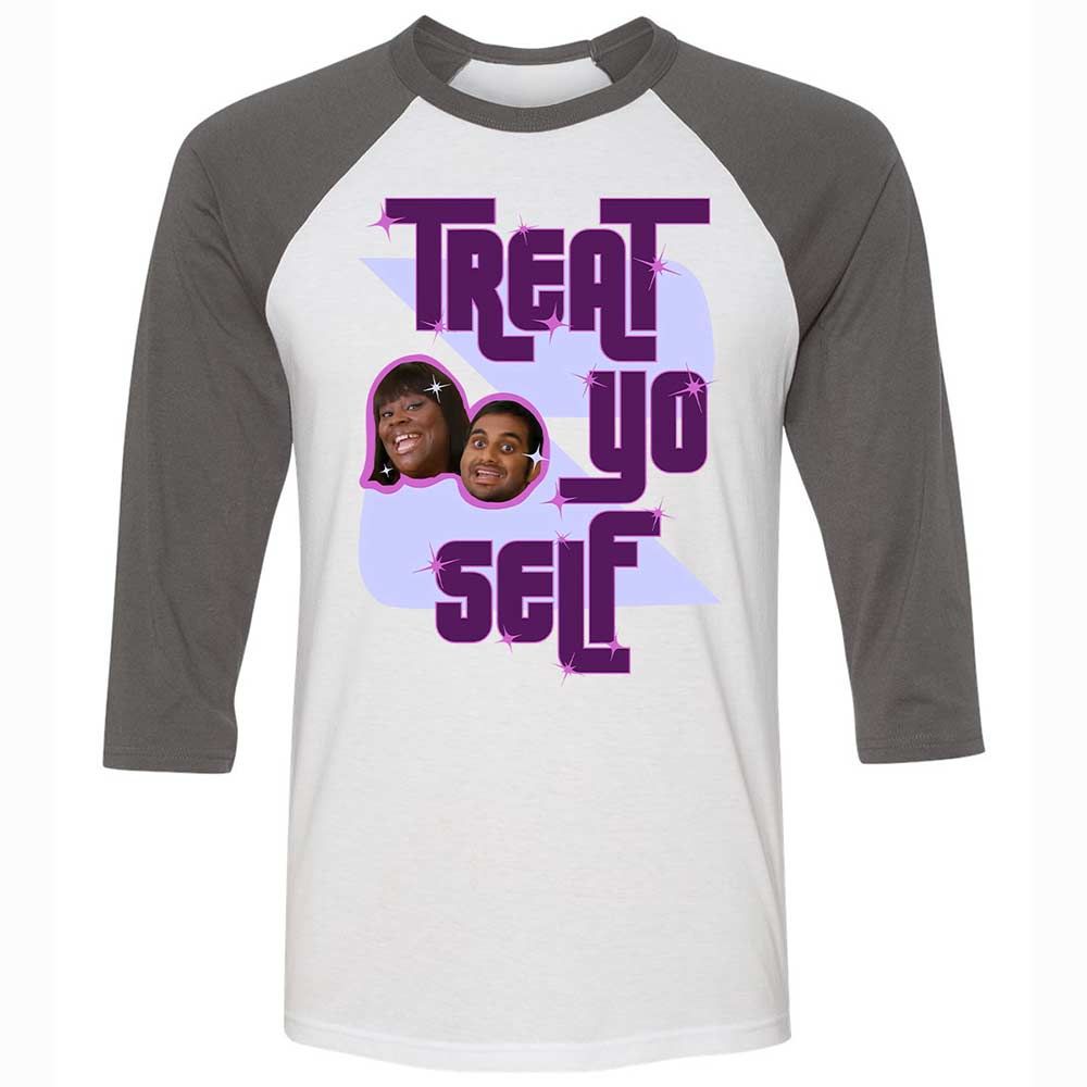 Treat Yo Self - White/Asphalt - 2