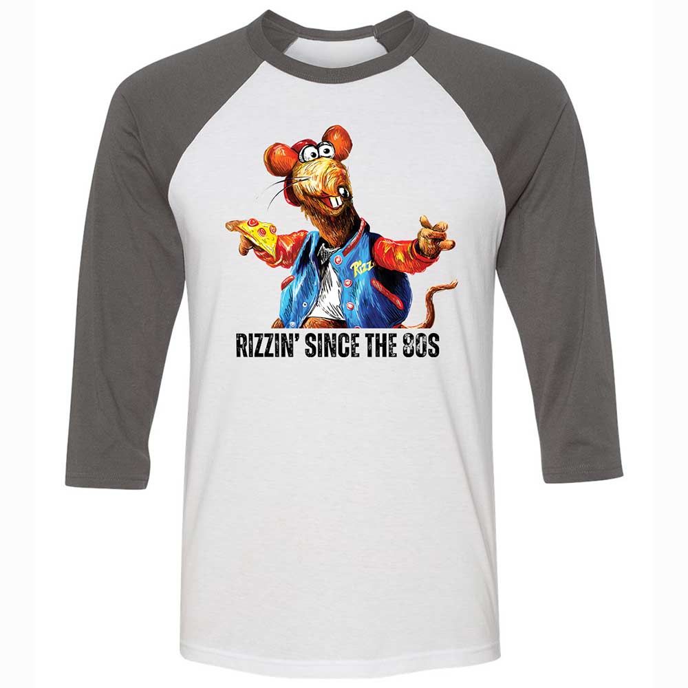 Rizzo the Rat - White/Asphalt - 2