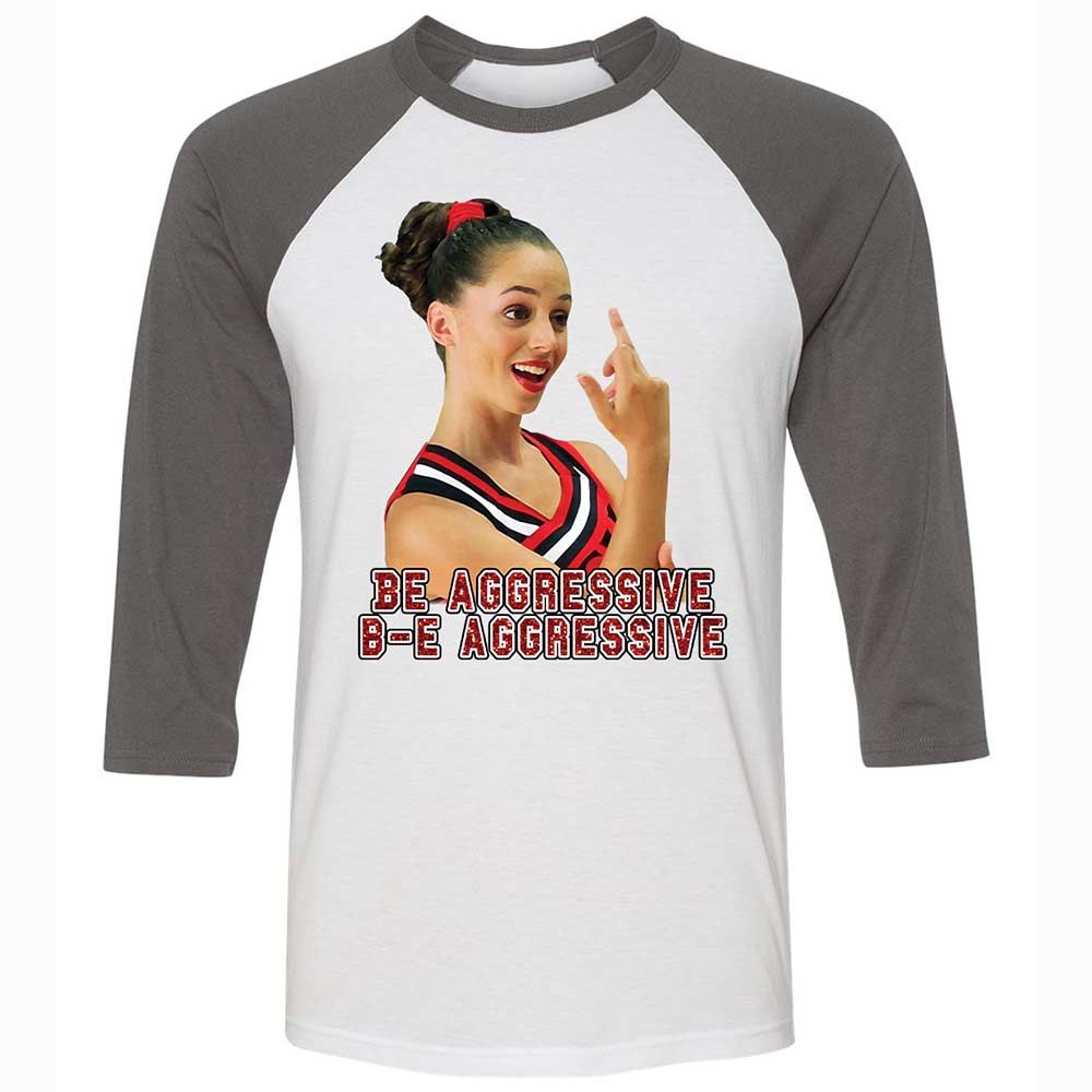 Unisex 3/4 Baseball Tee - EBWVK8W5 - White/Asphalt - 2