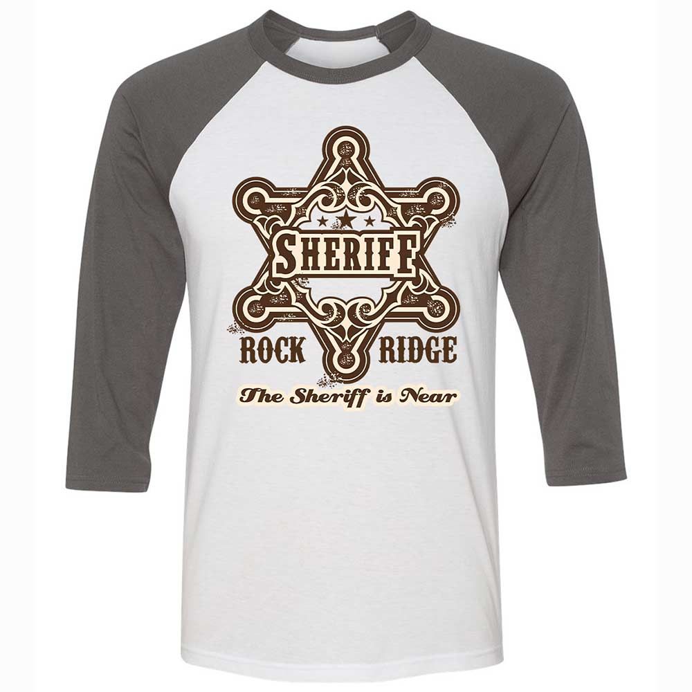 The Sheriff of Rockridge is Near! - White/Asphalt - 2