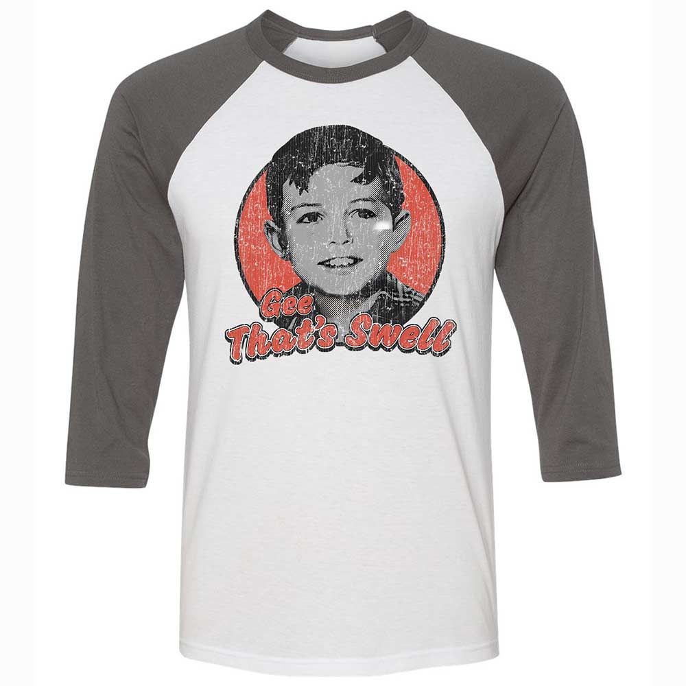 Unisex 3/4 Baseball Tee - GR6WSXSQ - White/Asphalt - 2