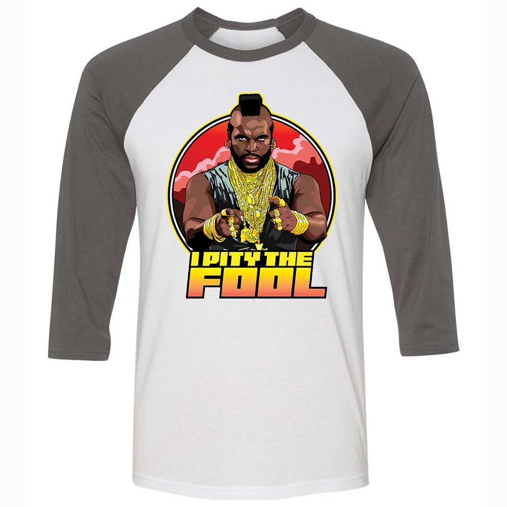 I Pity the Fool - White/Asphalt - 2