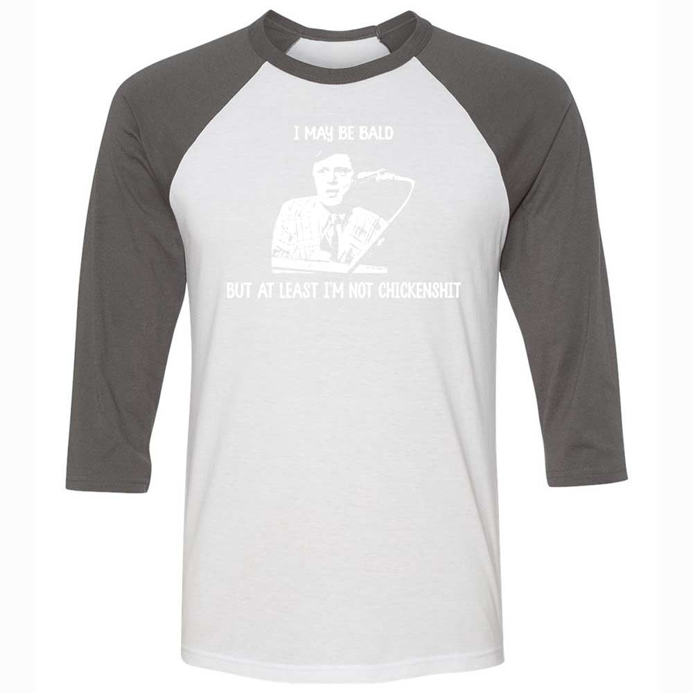 Unisex 3/4 Baseball Tee - S728VUK4 - White/Asphalt - 2