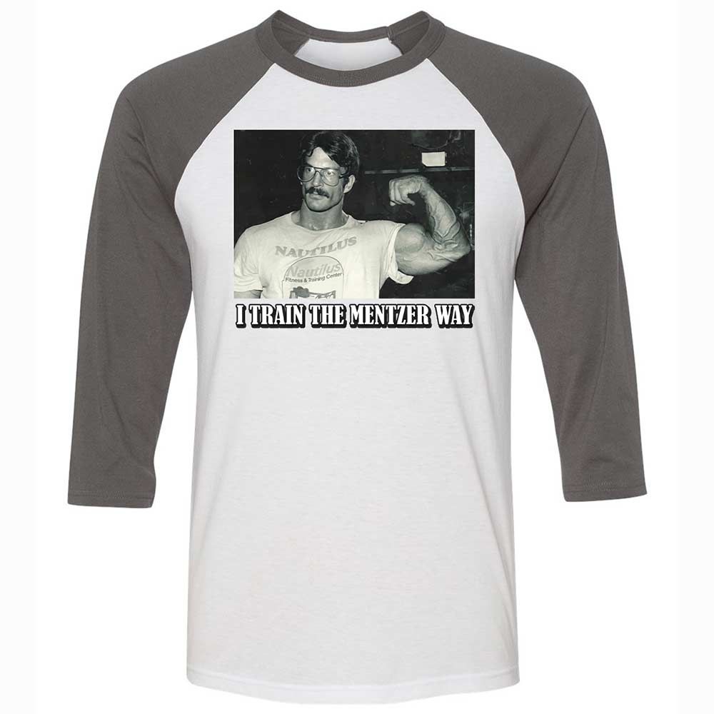 Unisex 3/4 Baseball Tee - A8YLVXX5 - White/Asphalt - 2