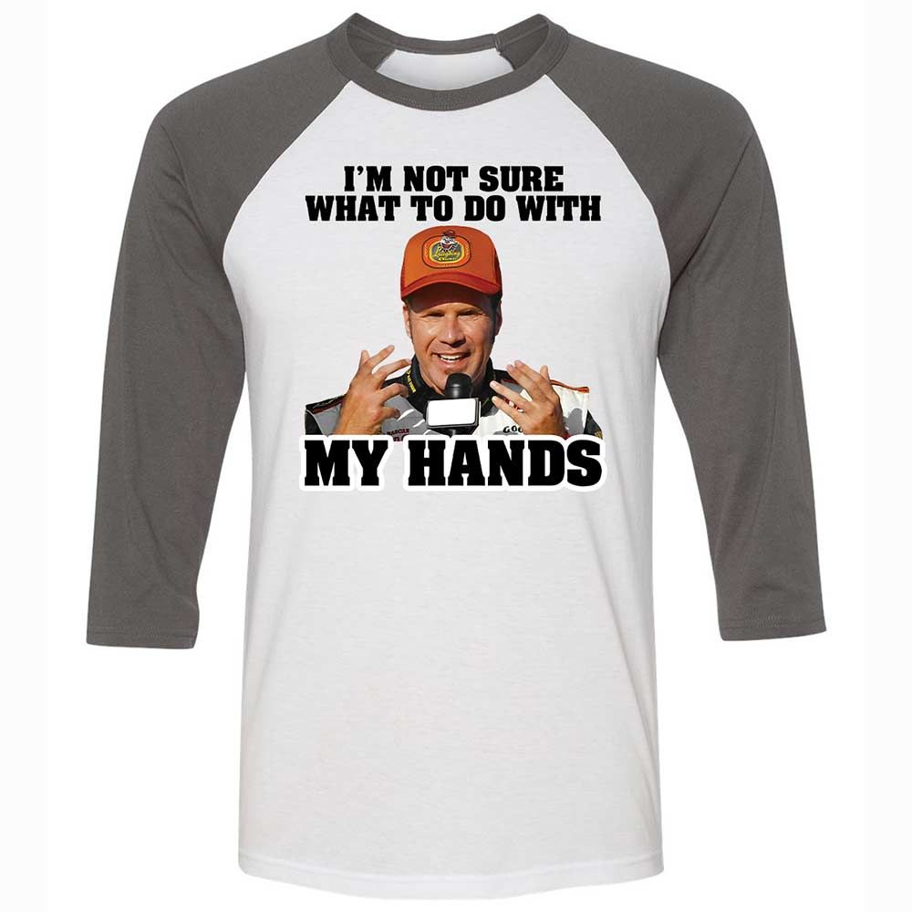 I'm Not Sure What To Do With My Hands - White/Asphalt - 2