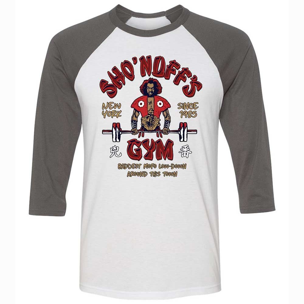 Sho'nuff's Gym - White/Asphalt - 2