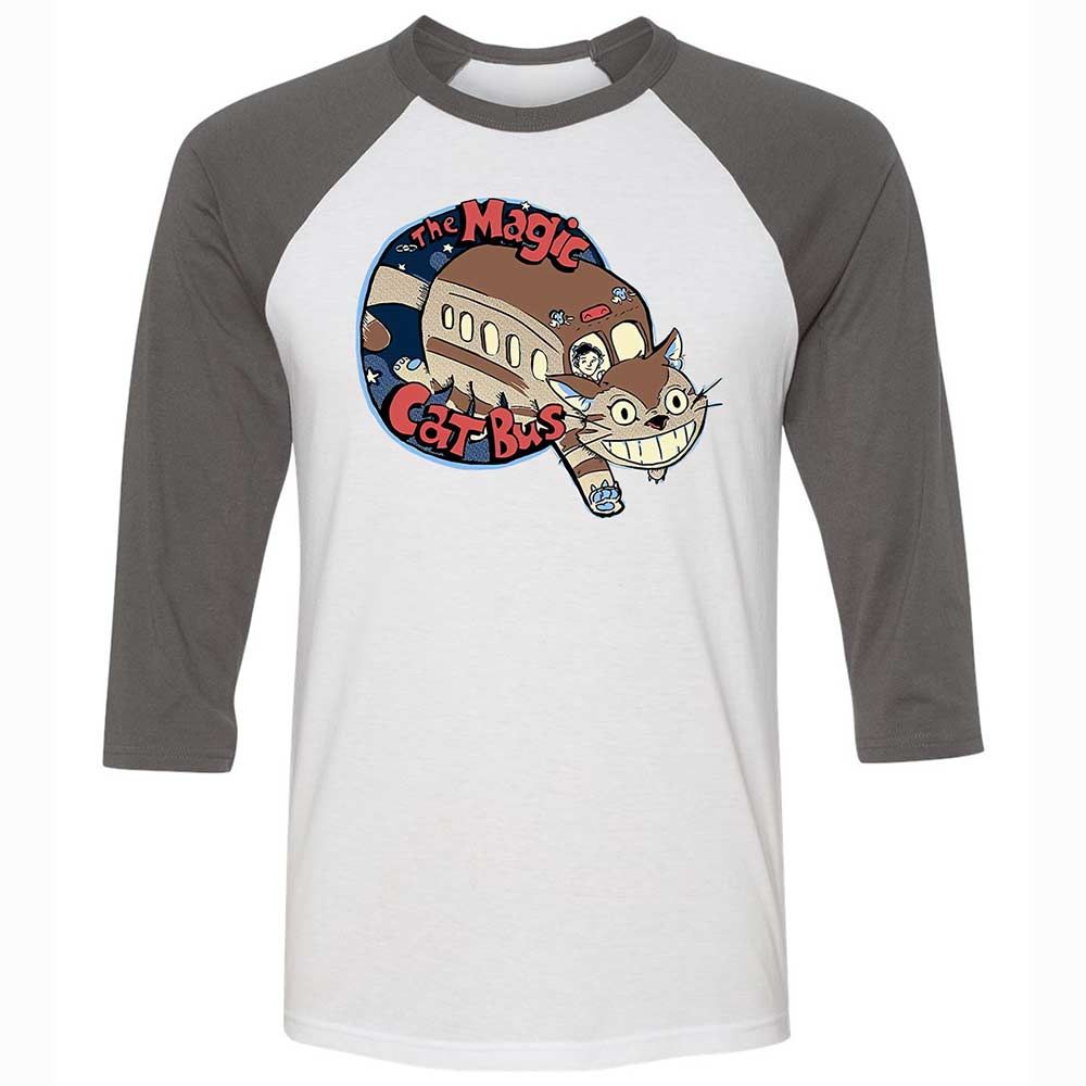 The Magic Catbus - White/Asphalt - 2