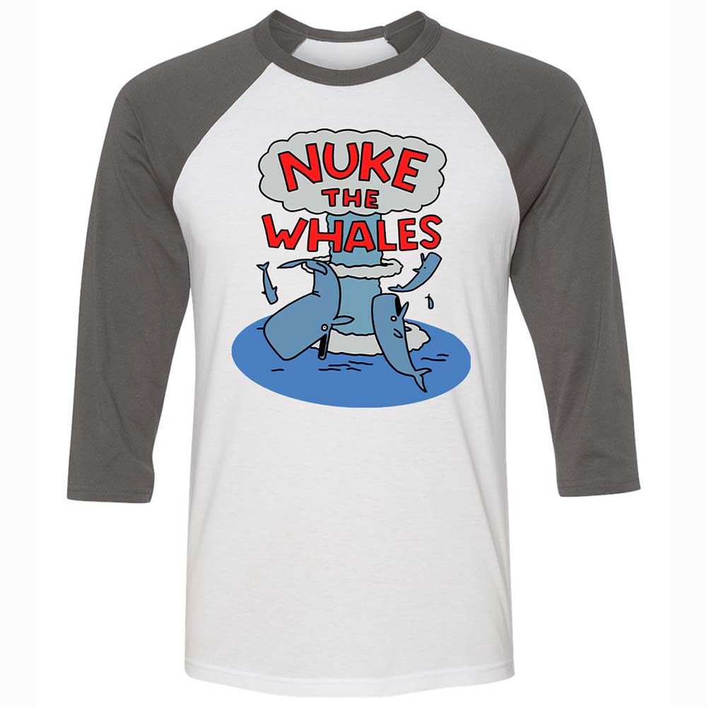 Nuke the Whales - White/Asphalt - 2
