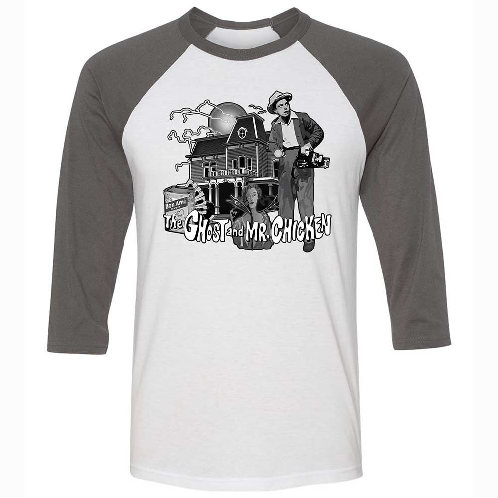 Unisex 3/4 Baseball Tee - 2Q2ZXGAW - White/Asphalt - 2