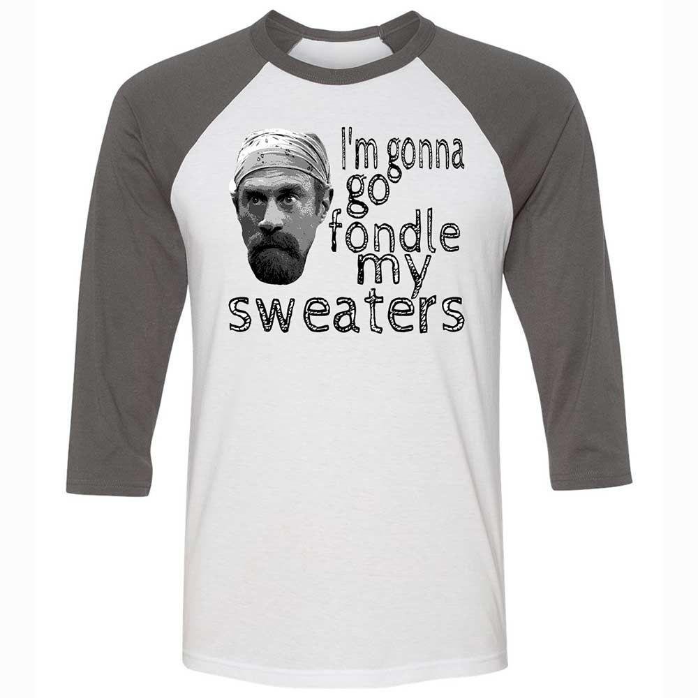 Fondle my sweaters - White/Asphalt - 2